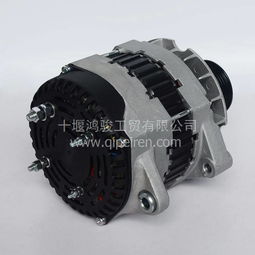 东风天龙雷诺发动机发电机带皮带轮总成详解 型号D5010480575，品质与性能并重